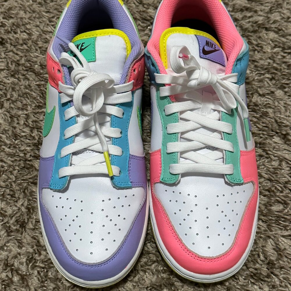 Nike Dunk Low SE 'Candy' Women's sneakers (SIZE 9) Multicolor PASTEL MIX
